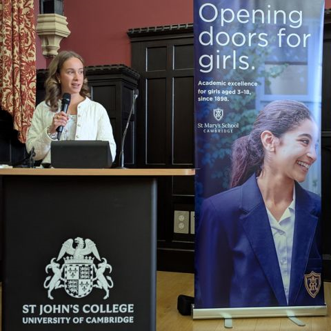 Head Girl Champions Reading at the Cambridge Literary Festival