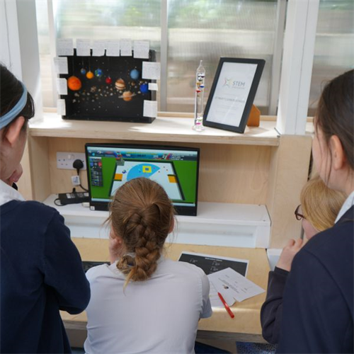 Year 6 Build Confidence in Coding with the Cospace Rescue Simulation Robotics Day