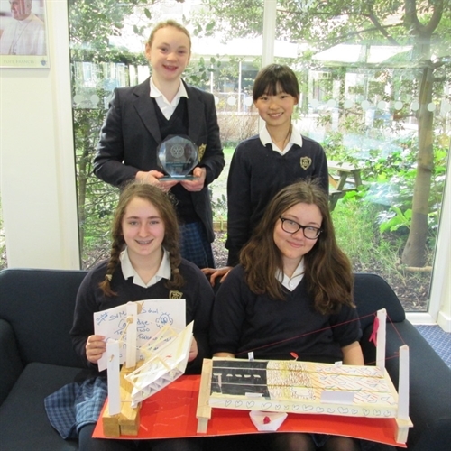 Triumph for Year 9 students at the Technology tournament