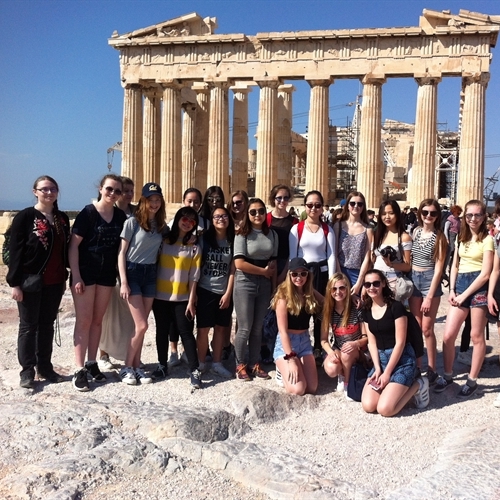 Classics department trip to Greece