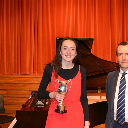 Celebration of our finest musical talent with a Sixth Form winner!