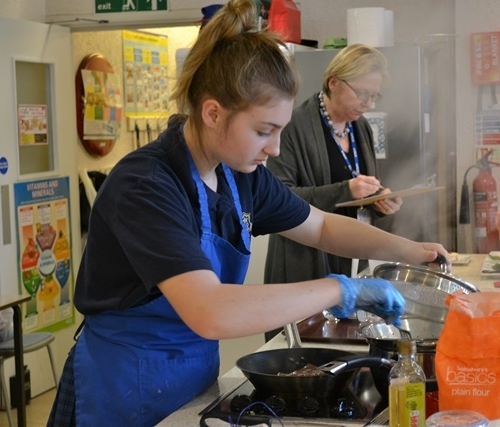 GCSE students conquer culinary quest