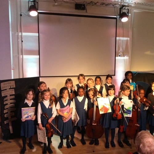 Years 1 - 3 perform at Teatime Concert