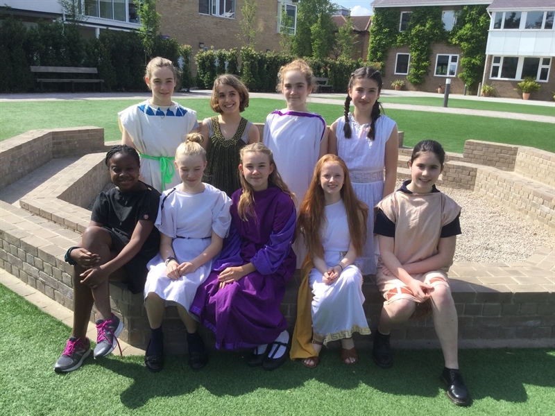 Year 8 compete in ‘ludi scaenici’ Latin play competition