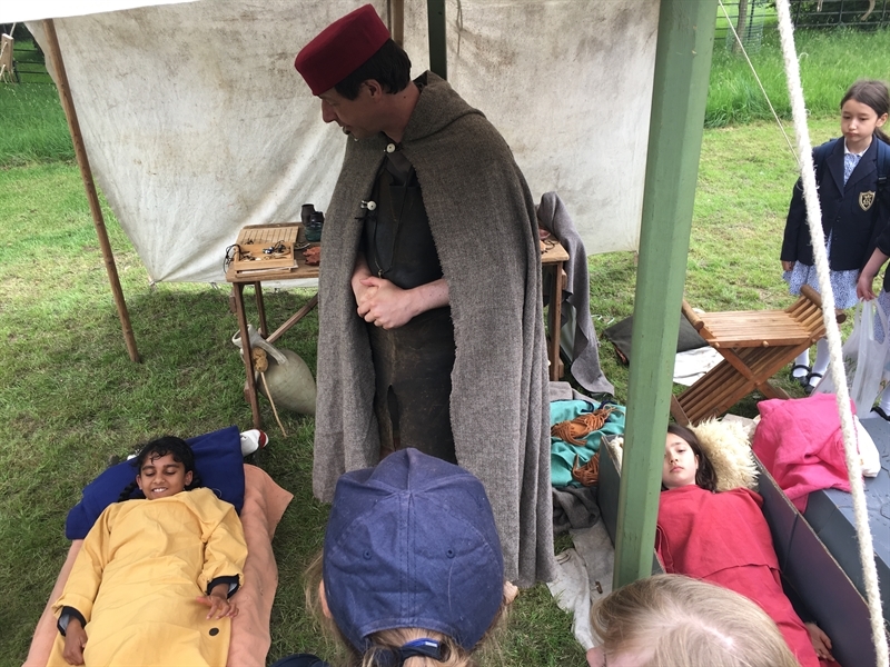 Year 4 attend Wimpole History Festival