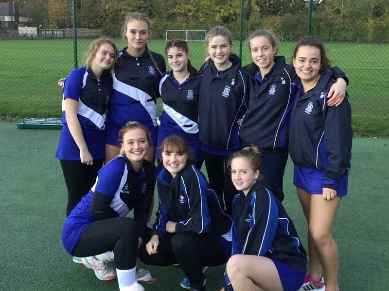 Year 8 county netballer meets inspiring England players