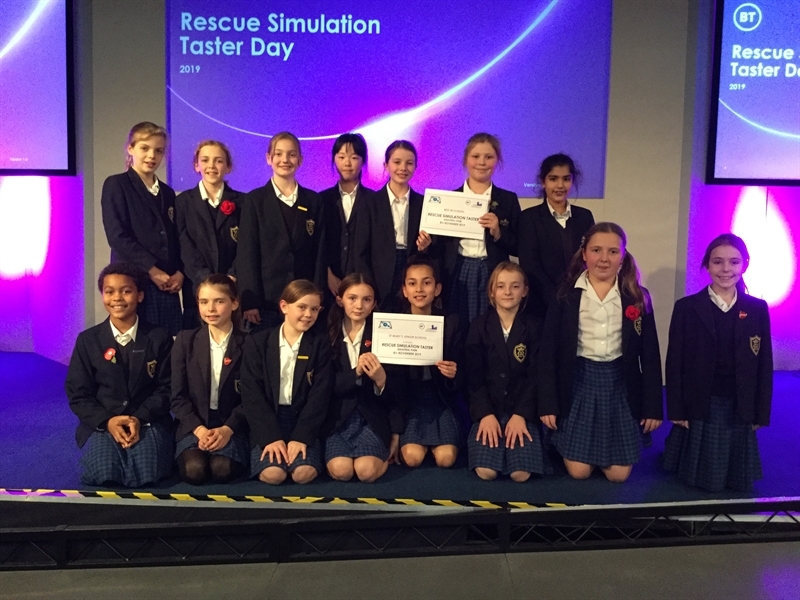 Junior School coders celebrate success at Rescue Simulation Taster Day