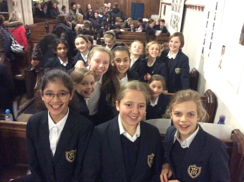 Year 5 and 6 Chamber Choir performs at Rotary Club Christmas Concert