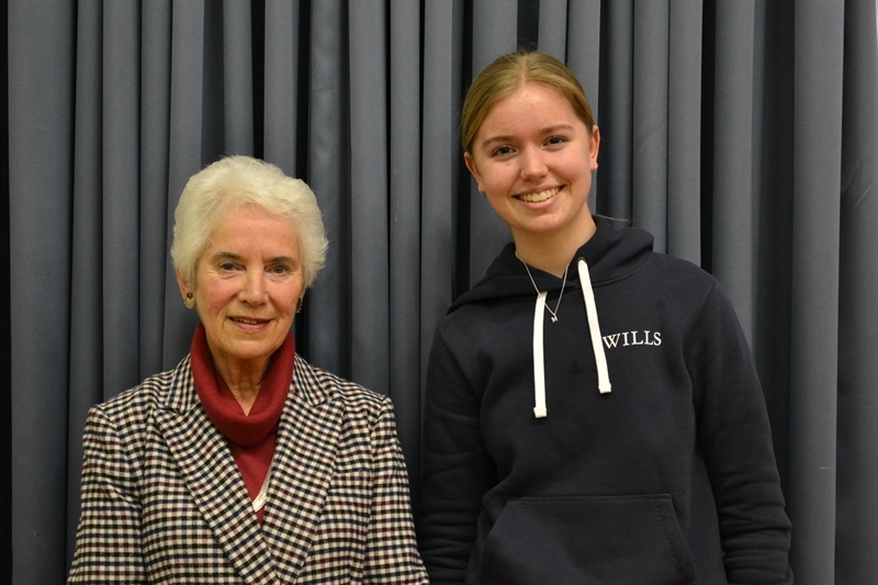 St Mary's girls moved by Holocaust survivor's story