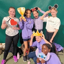 Senior students go to Disneyland Paris for International Netball Festival