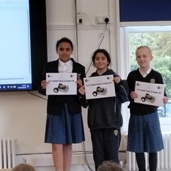 Year 5 Crumblebot Challenge Day - programming robots to beat the clock!
