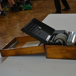 The Enigma machine visits St Mary's