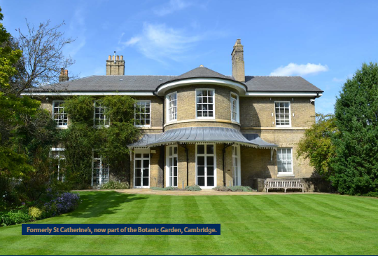 Formerly St Catherine's School, now part of the Botanic Gardens